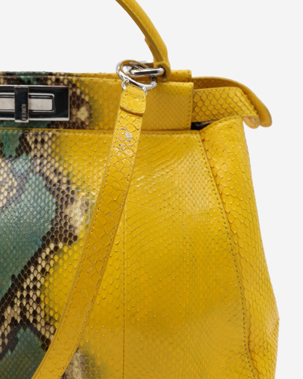 Bolso Fendi Peekaboo Pitón