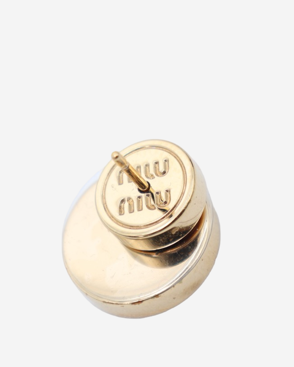 Aretes Miu Miu Logo