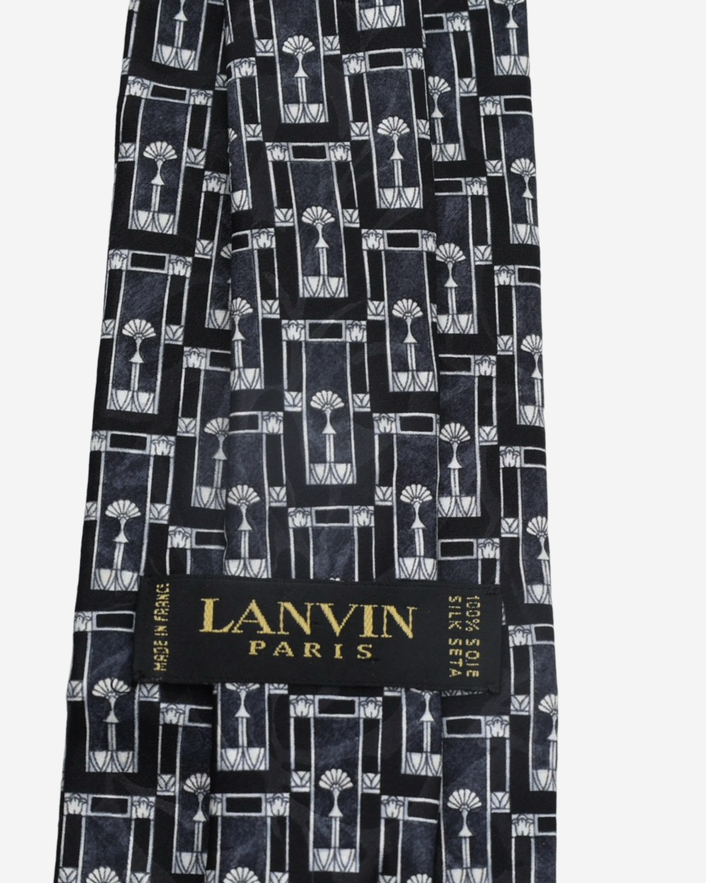 Corbata Lanvin Art Deco