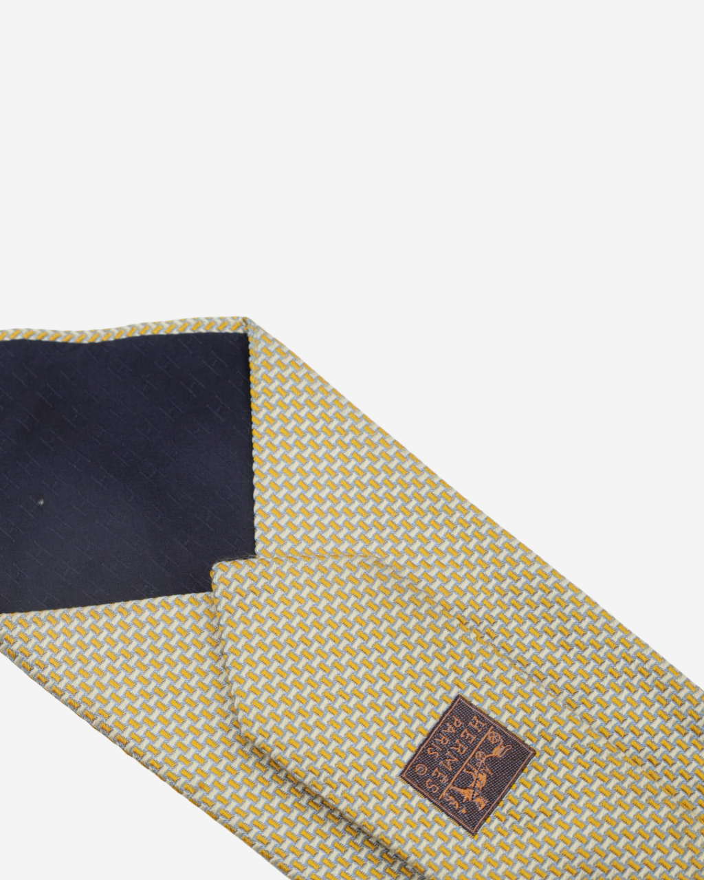 Hermès Yellow Tie