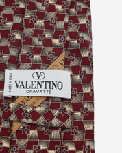 Valentino Plaid Tie