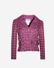 Chanel Tweed Coco Mark Blazer 38 FR