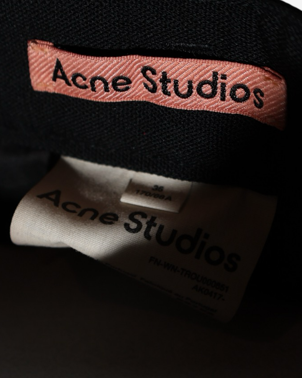 Pantalón Acne Studios Sastre 36 FR