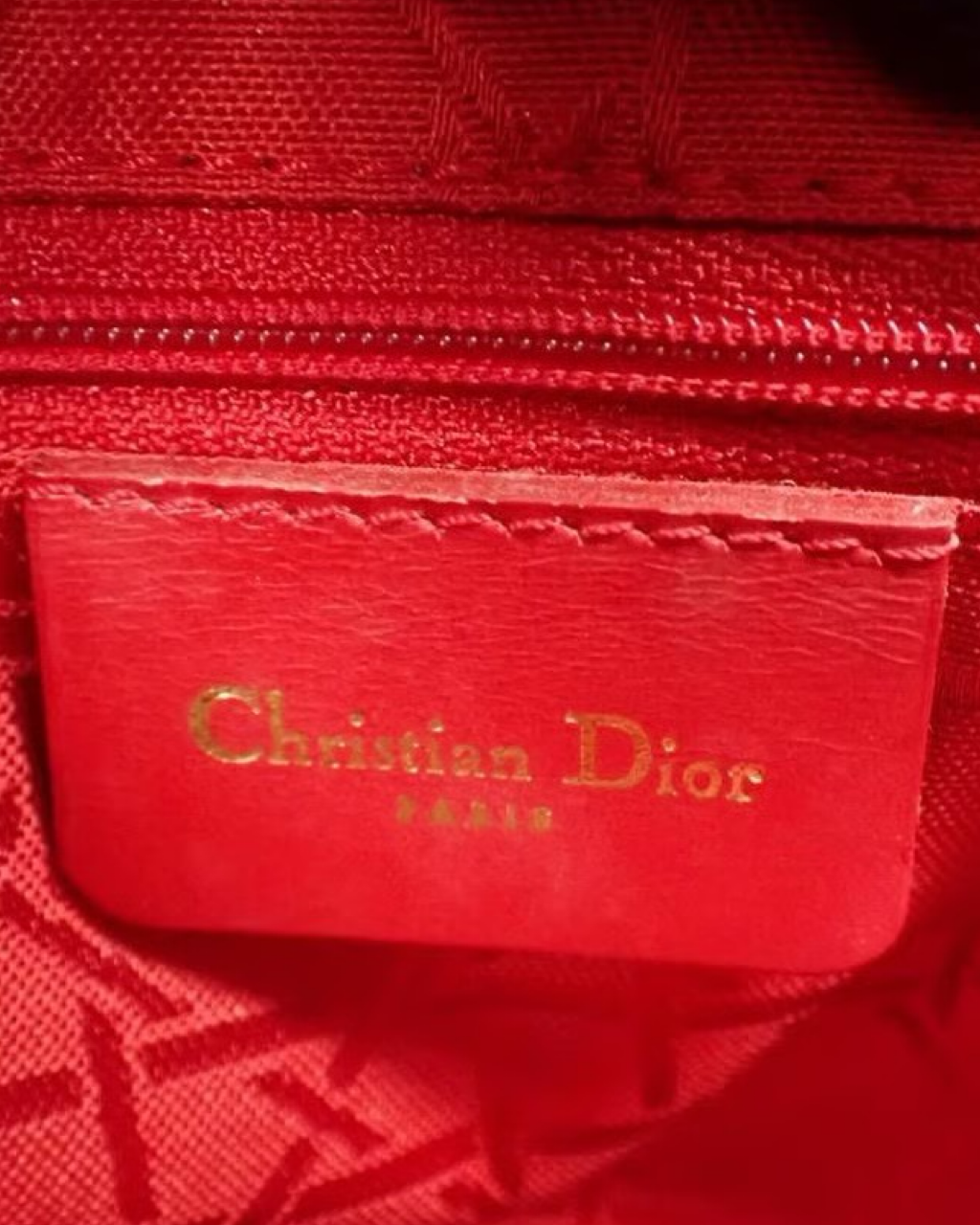 Lady Dior Nylon Bag
