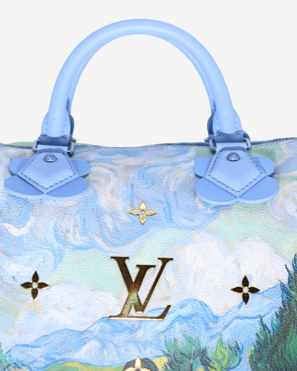 Louis Vuitton x Jeff Koons Speedy 30 Van Gogh Bag 2017