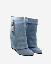 Botines Givenchy Shark Lock Denim 39