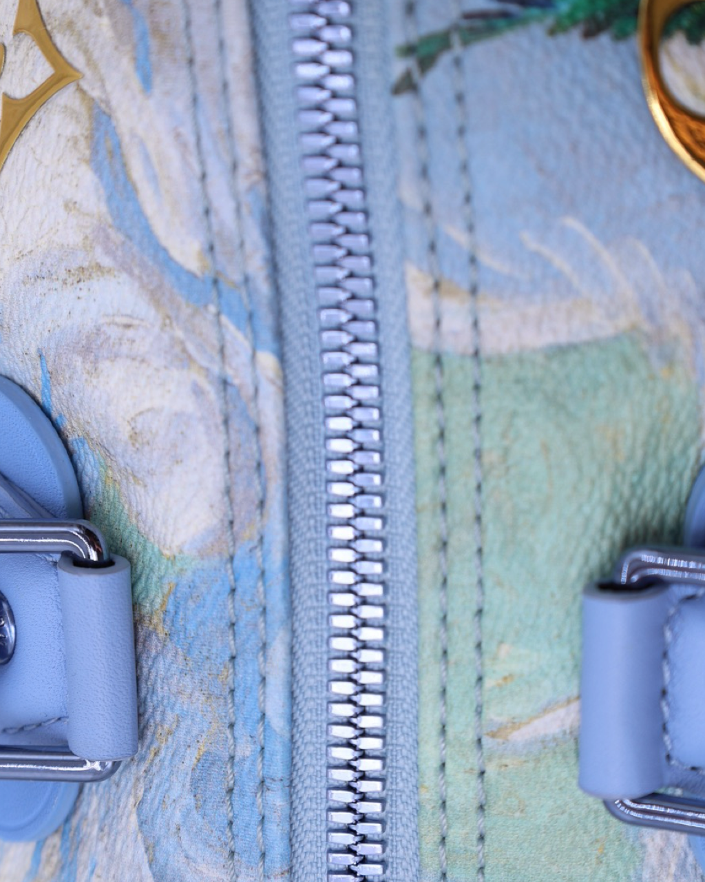 Louis Vuitton x Jeff Koons Speedy 30 Van Gogh Bag 2017