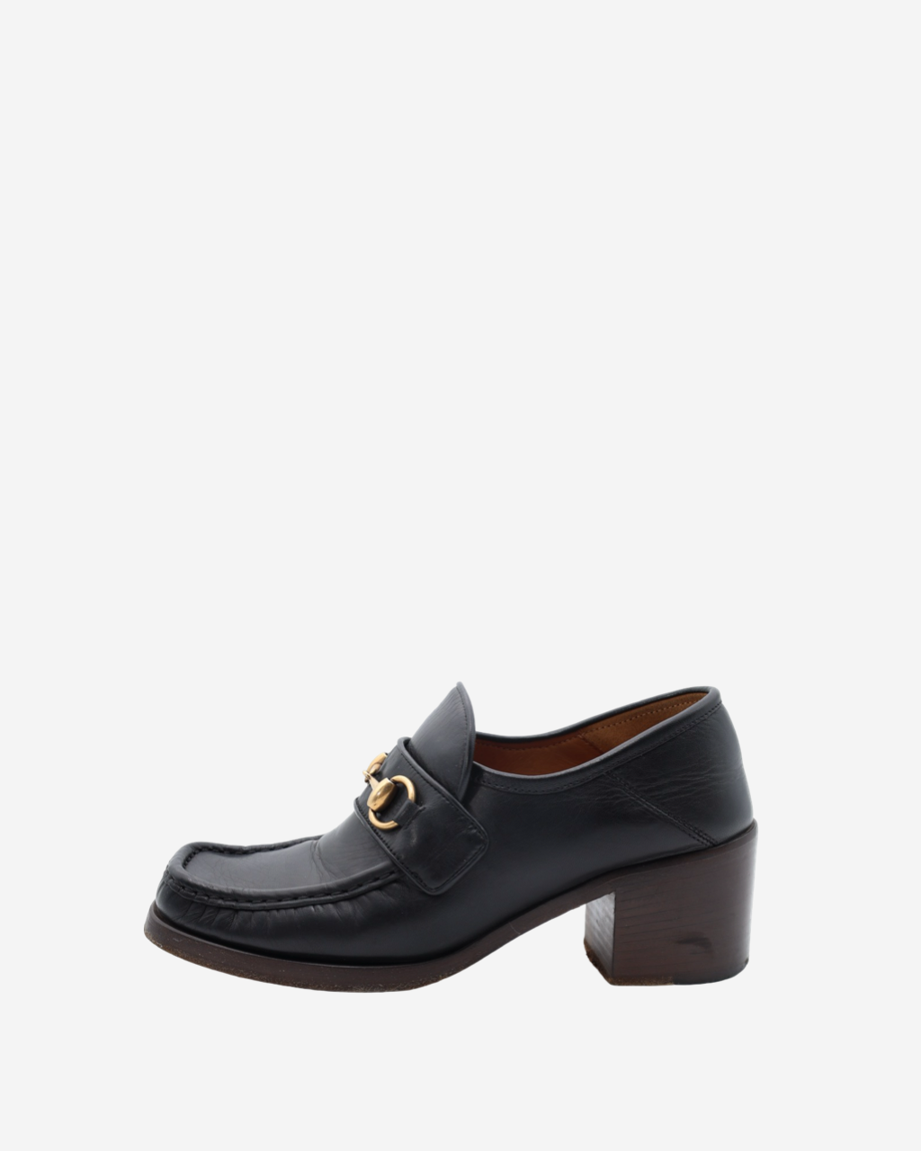 Mocasines Gucci de Tacón Horsebit 37