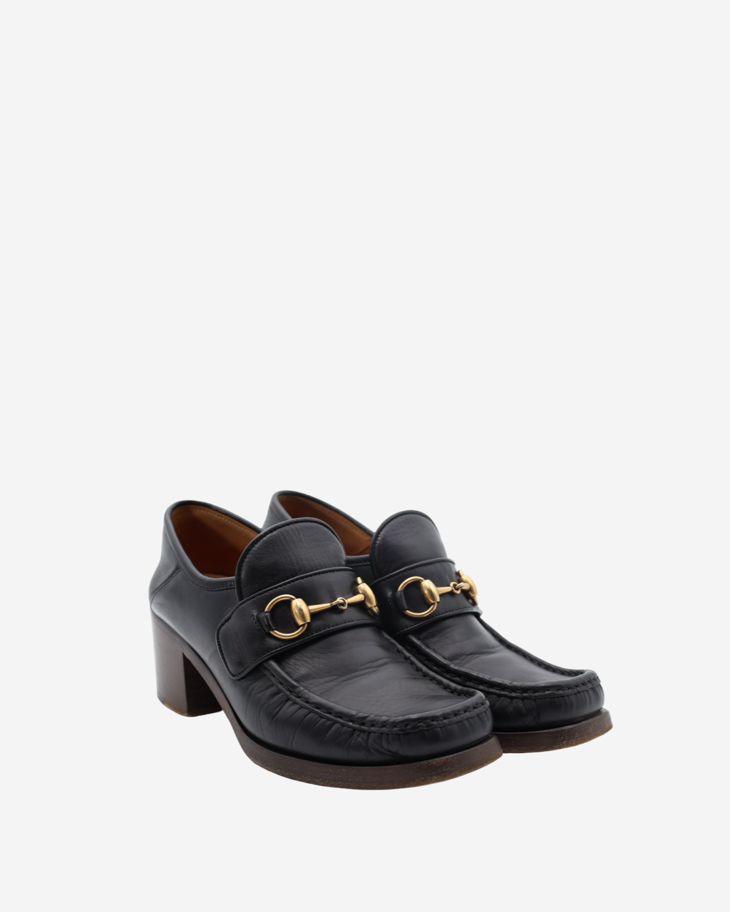 Mocasines Gucci de Tacón Horsebit 37