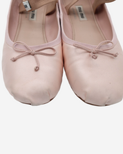 Bailarinas Miu Miu Satin 40