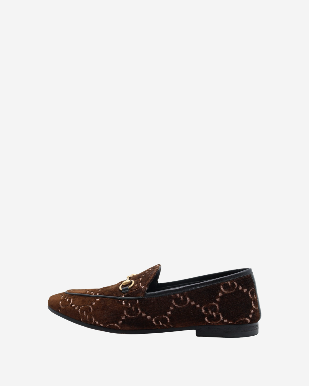 Gucci Jordaan Velvet Loafers 38.5