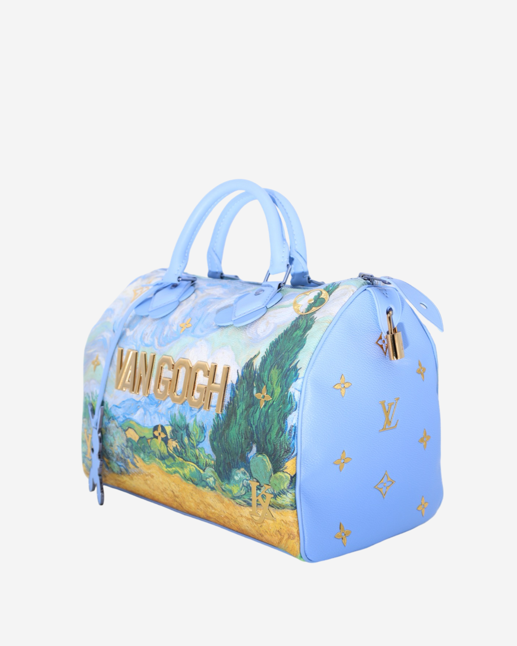Louis Vuitton x Jeff Koons Speedy 30 Van Gogh Bag 2017