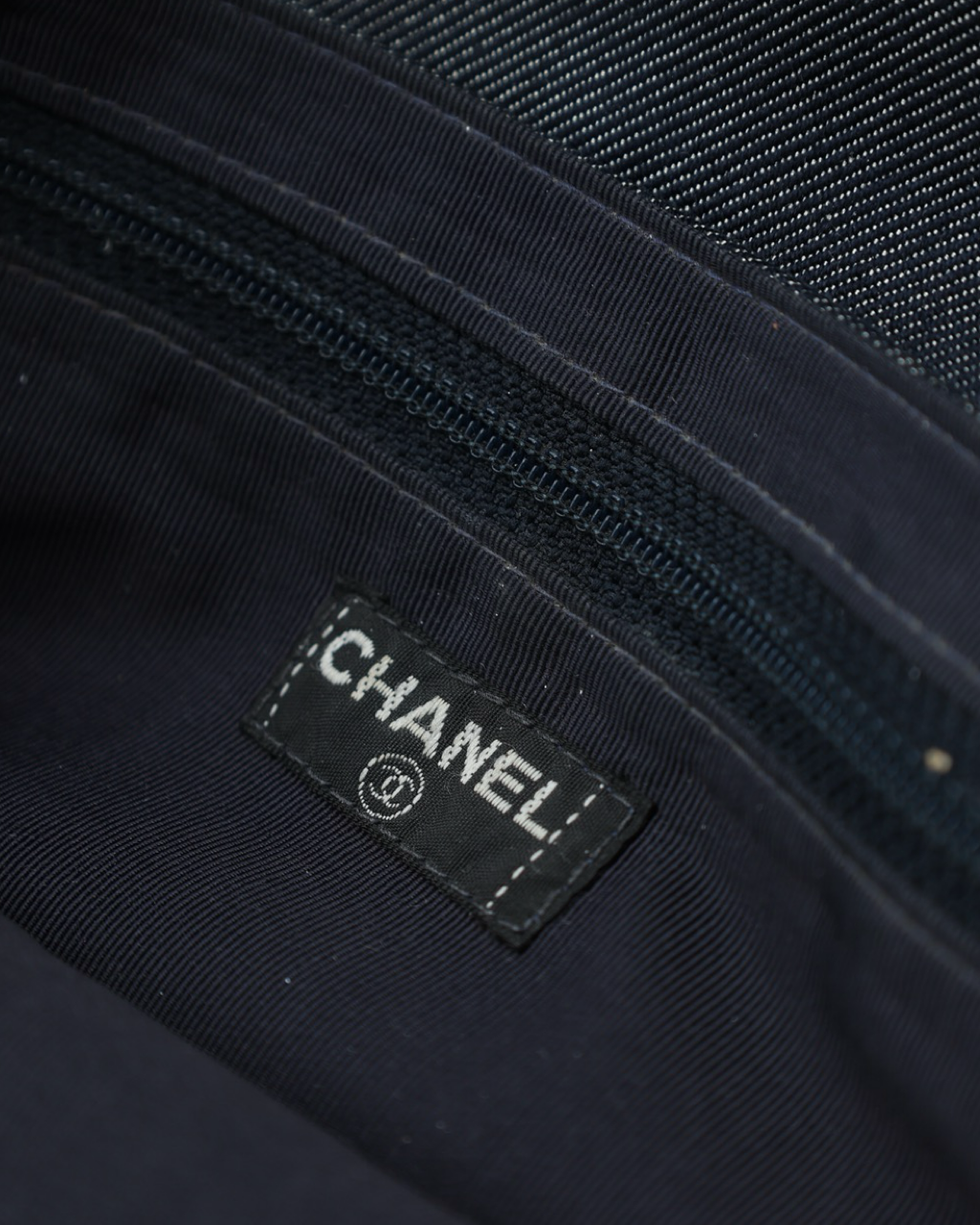 Chanel Denim Chocolate Bar Re-issue 2.55 Bag 2000-2002