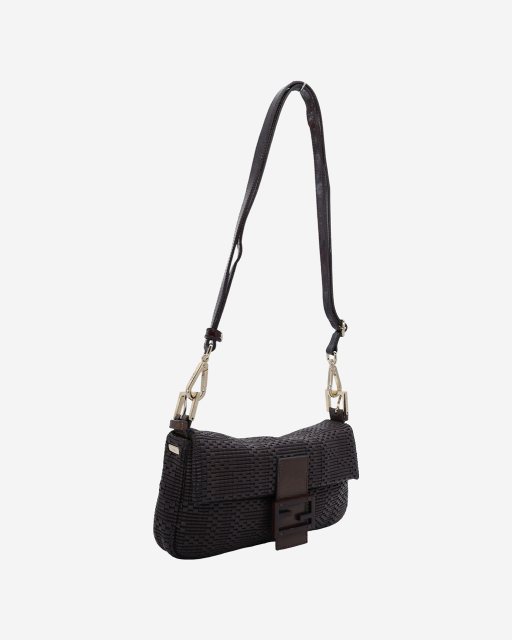 Bolso Fendi Tejido Zucca Baguette