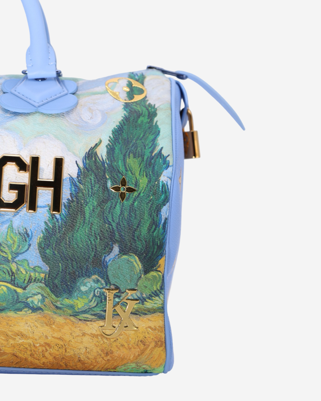 Louis Vuitton x Jeff Koons Speedy 30 Van Gogh Bag 2017