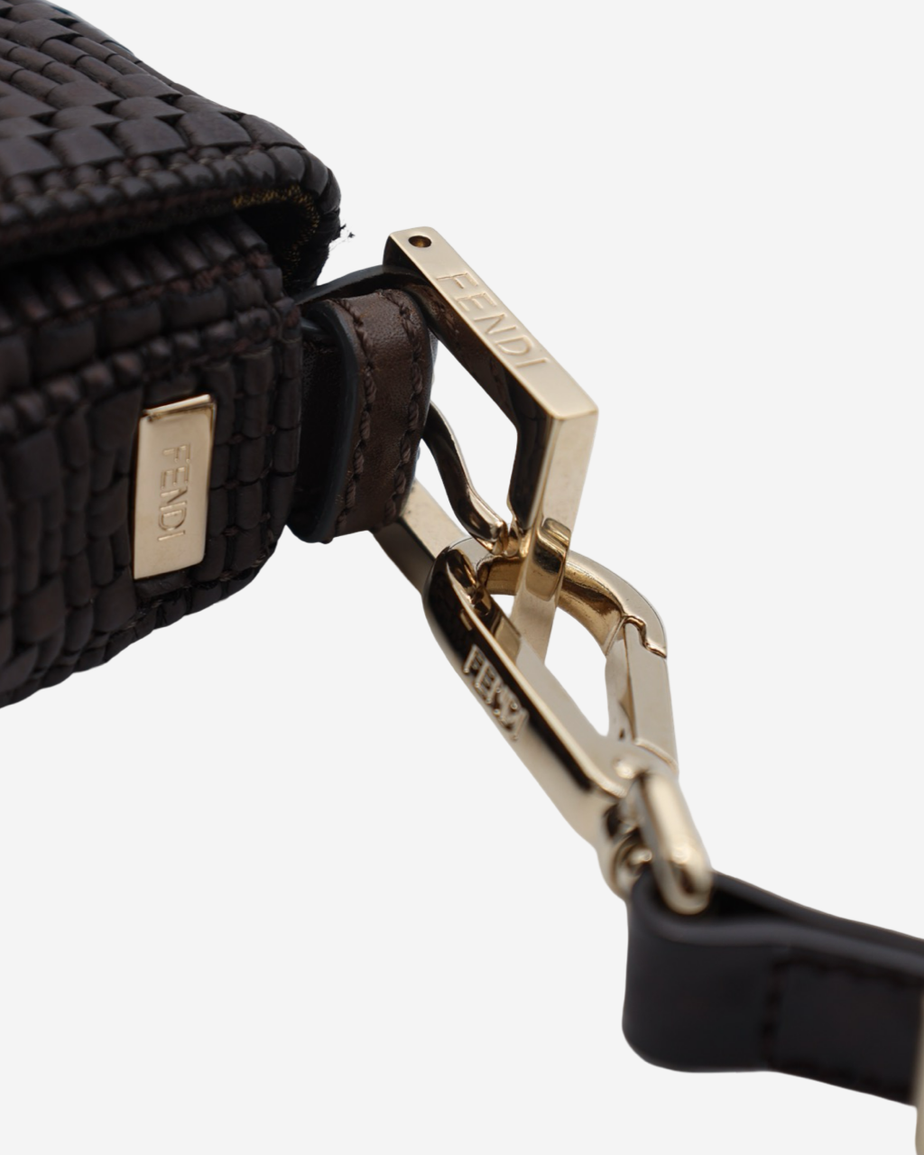 Bolso Fendi Tejido Zucca Baguette
