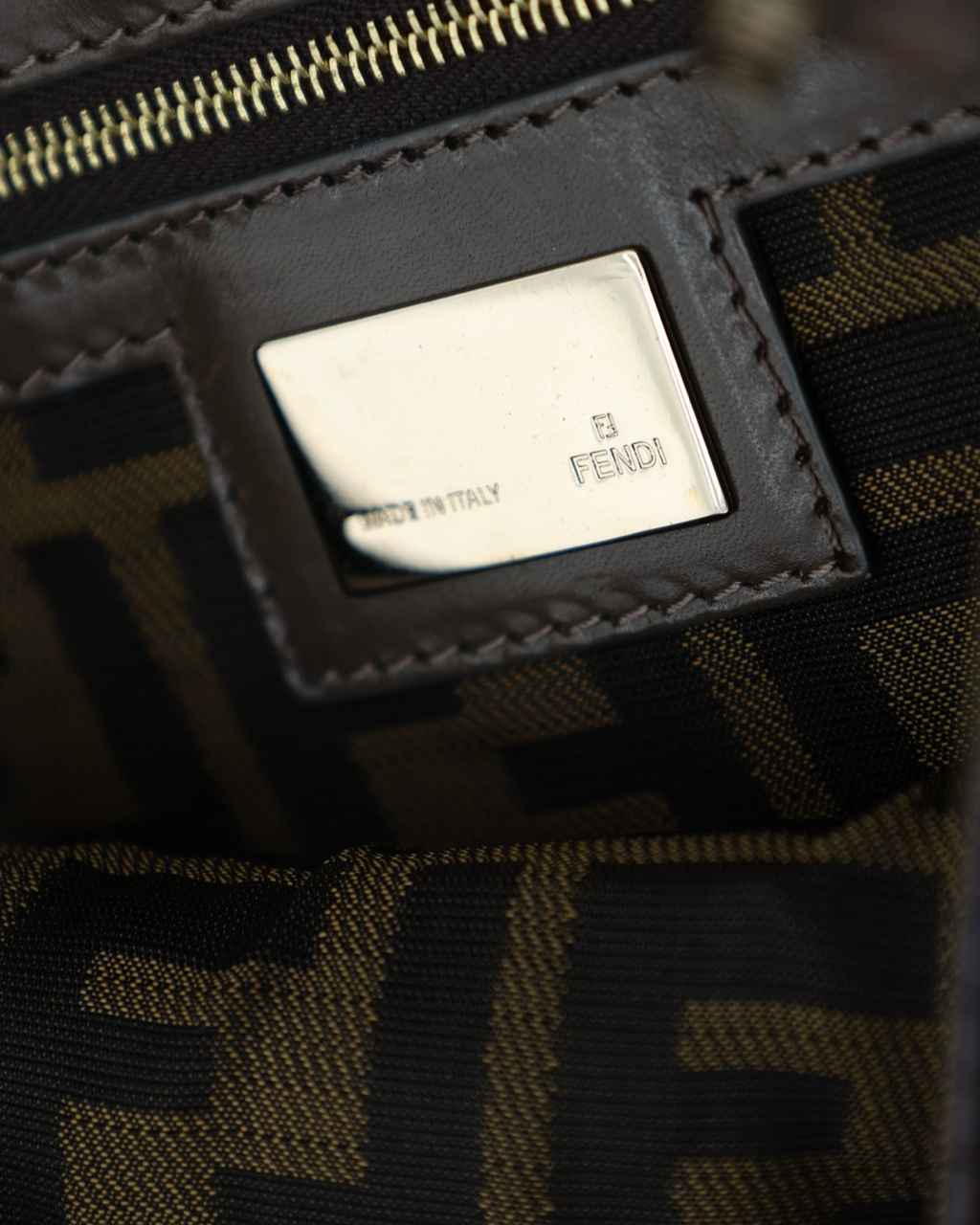 Bolso Fendi Tejido Zucca Baguette