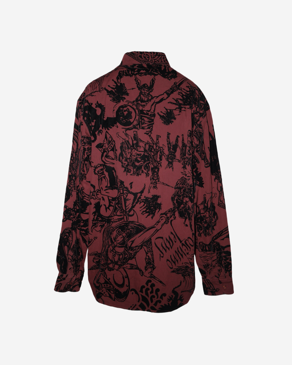 Camisa Moschino Jeans Vikingos XL