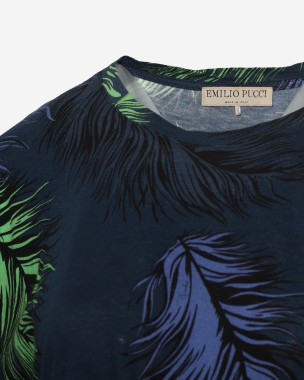 Playera Emilio Pucci Plumas M