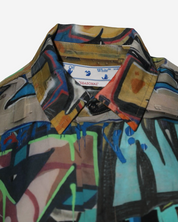 Neen Graffiti Off White Shirt M