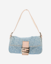 Fendi Baguette Denim Bag