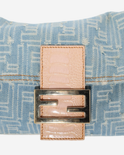Fendi Baguette Denim Bag
