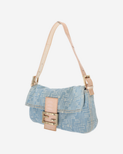 Fendi Baguette Denim Bag