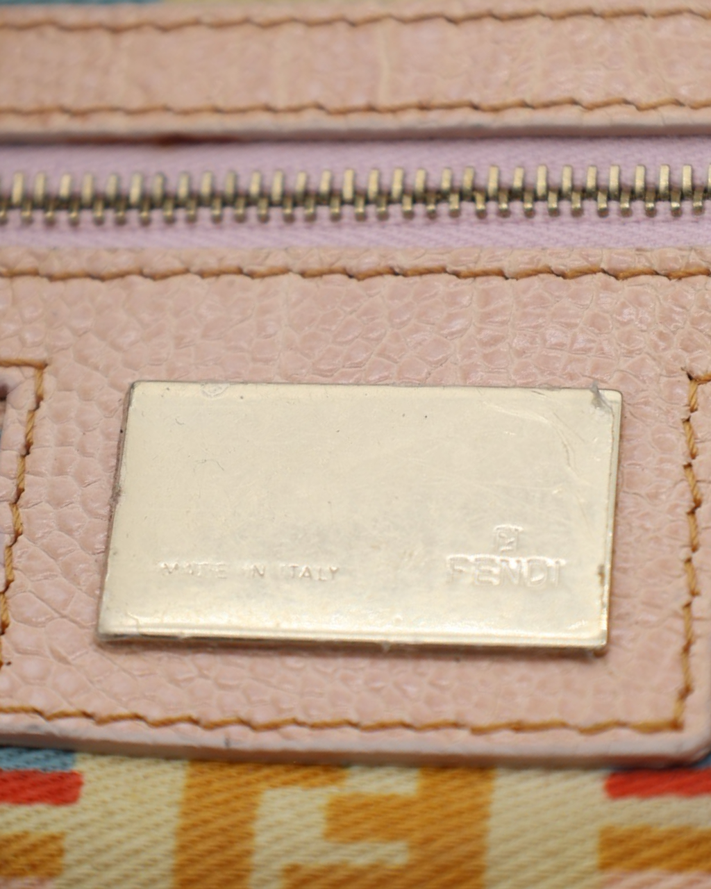 Fendi Baguette Denim Bag