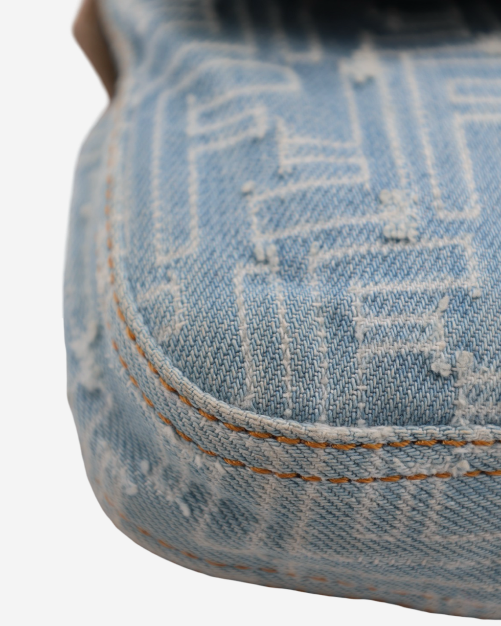 Fendi Baguette Denim Bag