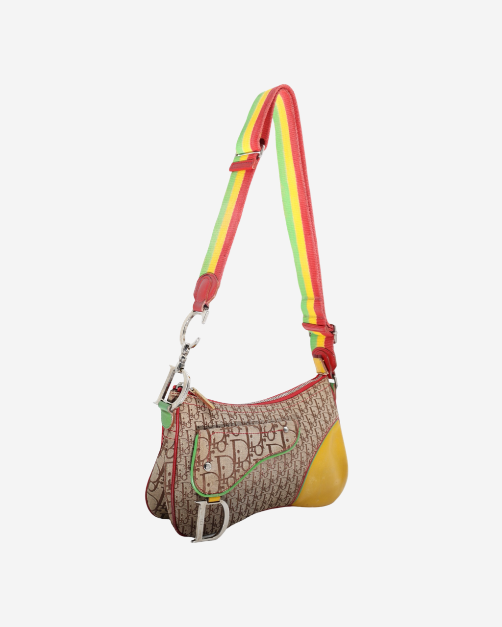 Bolso Dior Rasta Trotter Saddle 2004