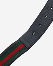 Cinturón Gucci Canvas Interlocking