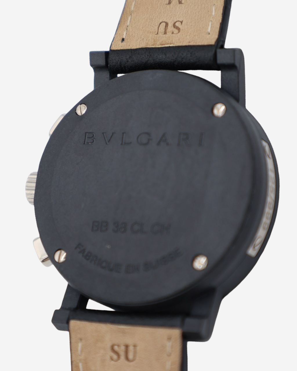 Bvlgari Carbon Gold Chronograph Watch