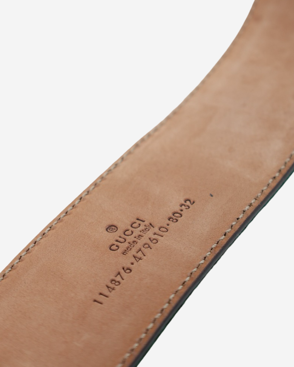 Cinturón Gucci Canvas Interlocking
