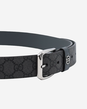 Cinturón Gucci Interlocking Supreme GG