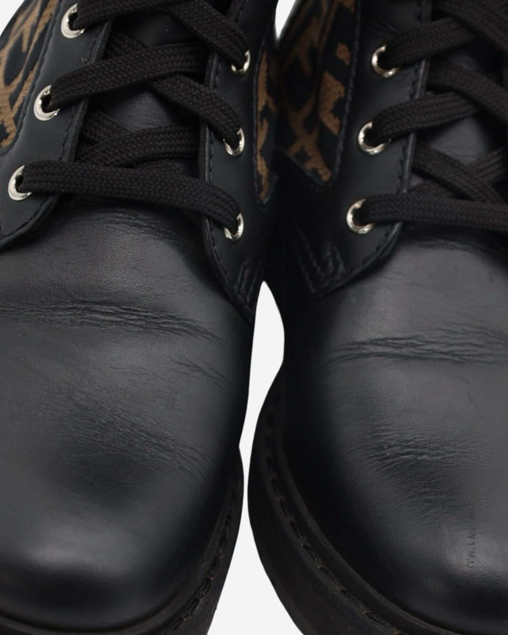 Fendi Combat Boots 36.5