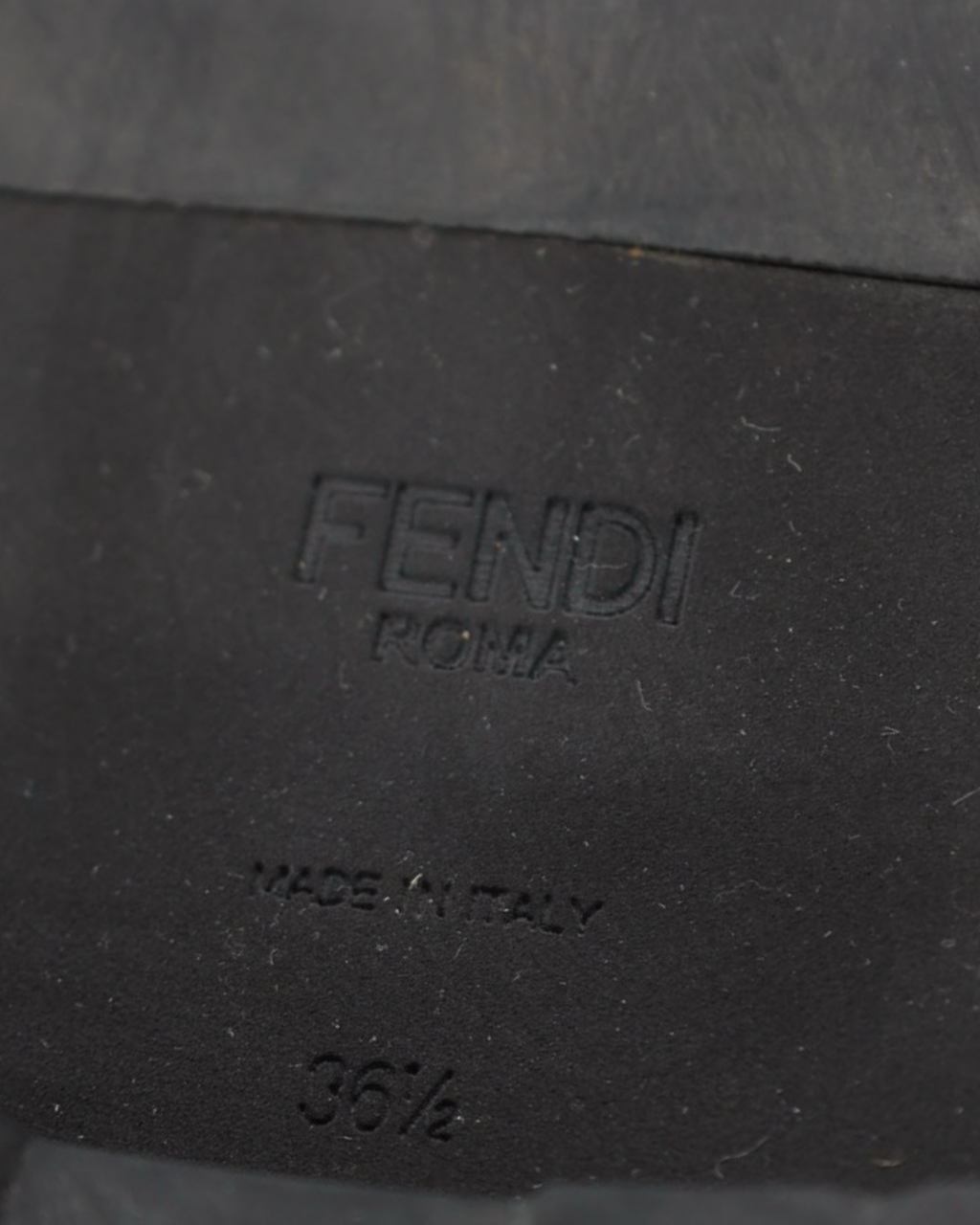 Fendi Combat Boots 36.5