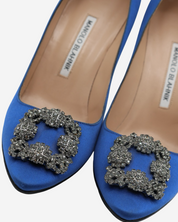 Manolo Blahnik Hangisi Heels 38.5