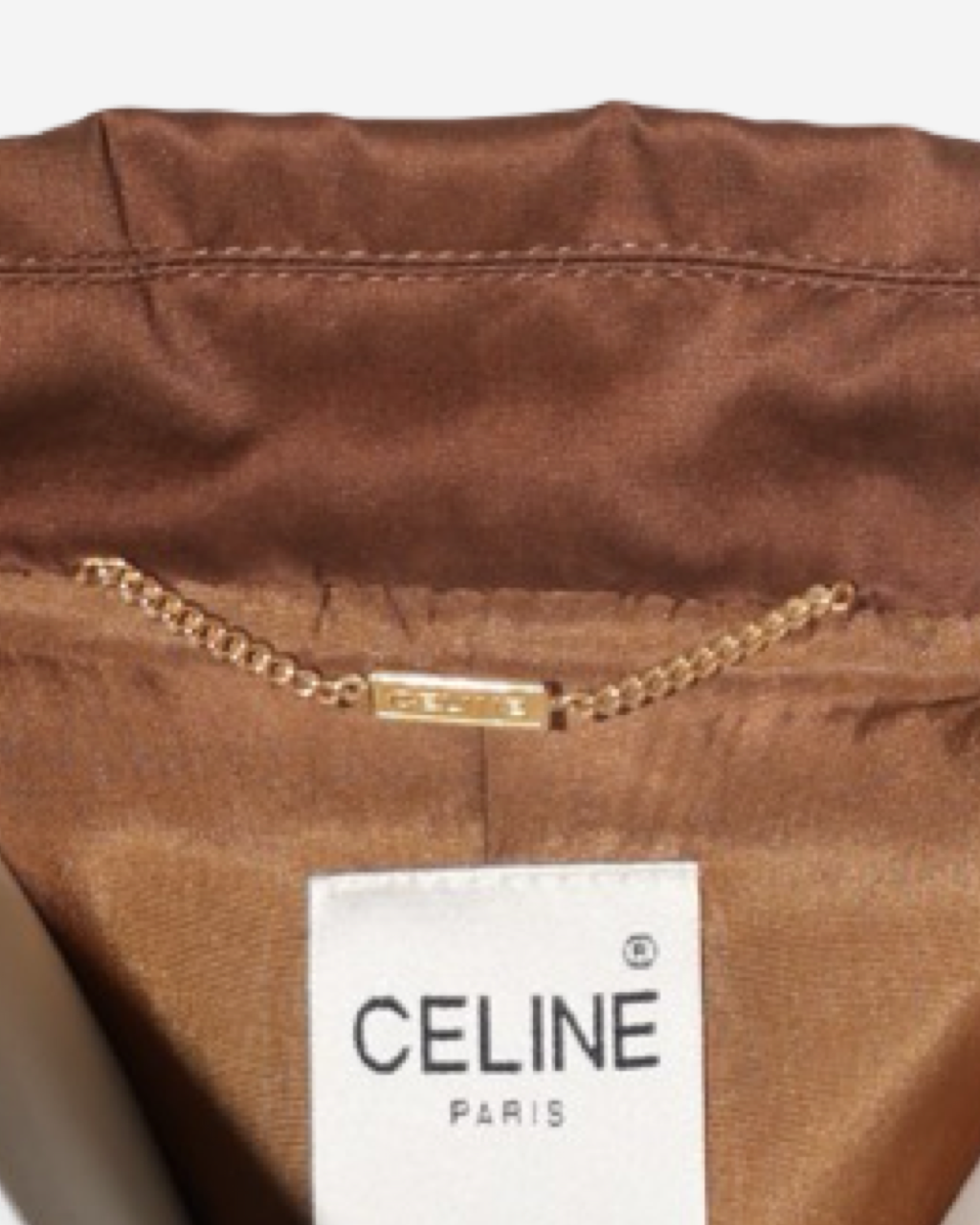 Abrigo Celine Satín 40 IT