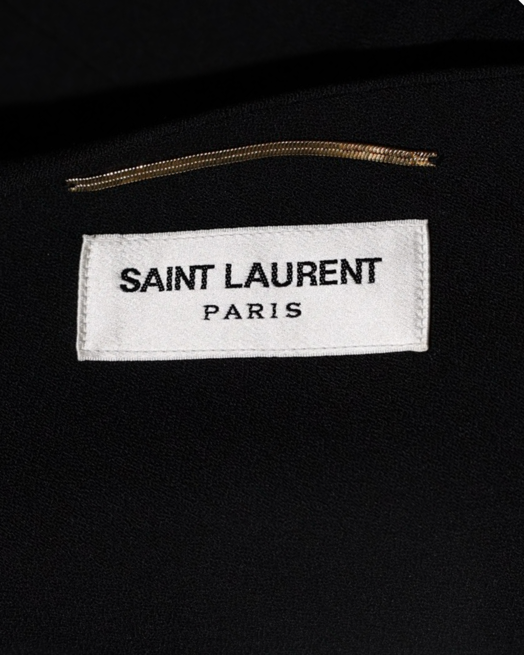 Vestido Saint Laurent Asimétrico 40 FR
