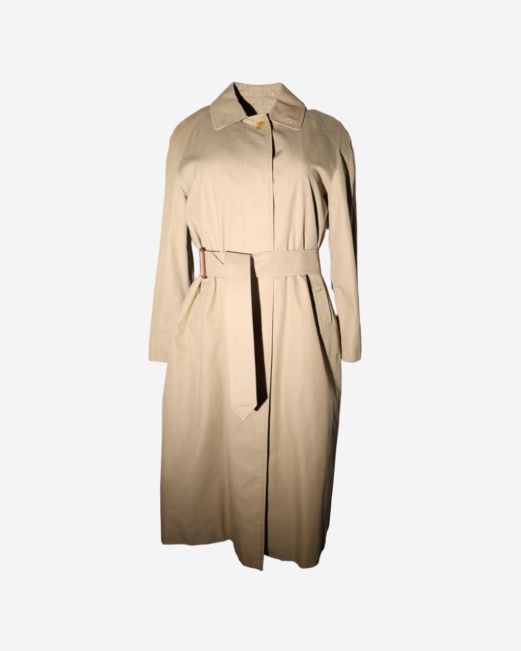 Burberry Nova Check Trench Coat S