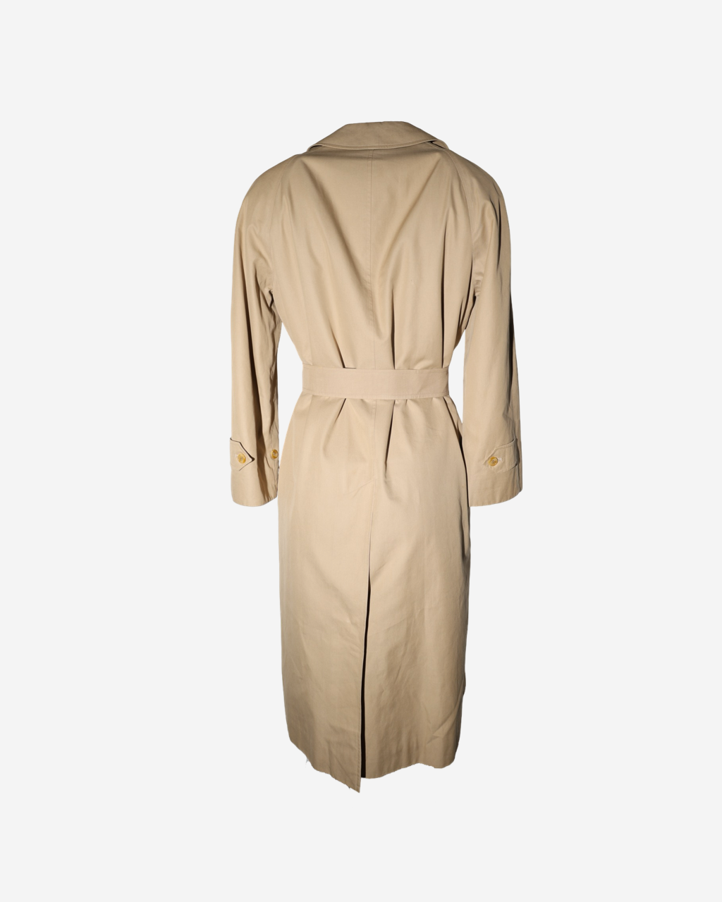 Burberry Nova Check Trench Coat S