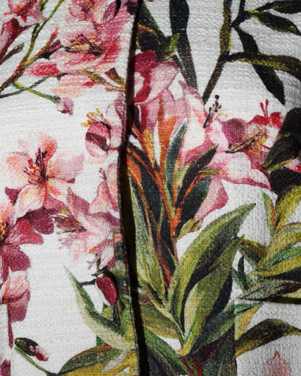 Blazer Dolce & Gabbana Flores Croped 38 IT