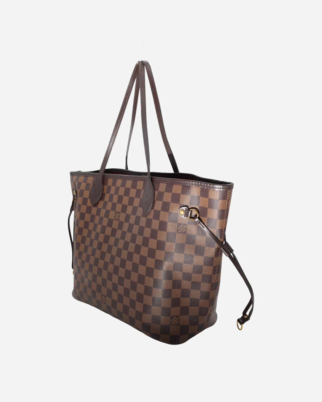 Bolso Louis Vuitton Damier Ebene Neverfull MM