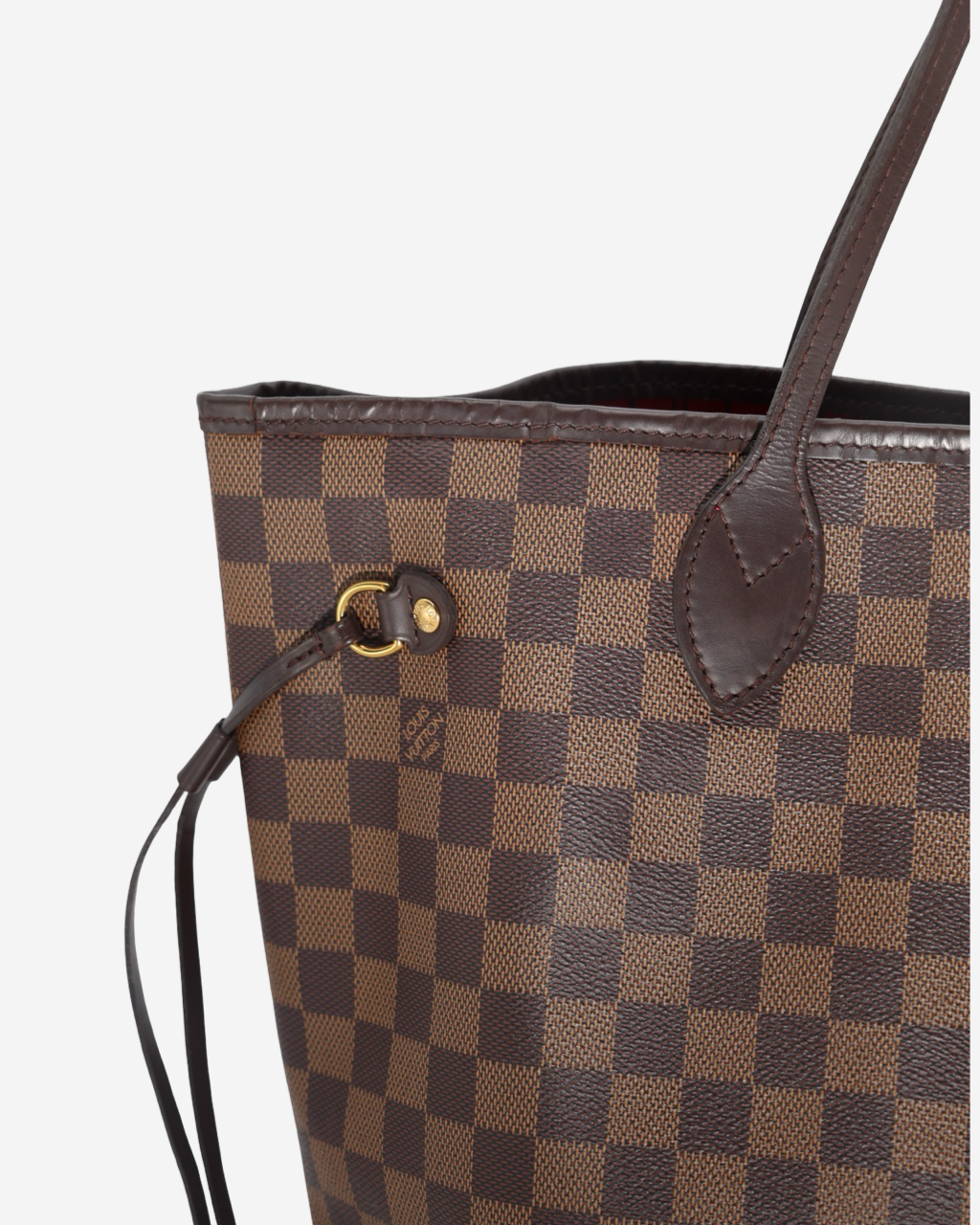 Bolso Louis Vuitton Damier Ebene Neverfull MM