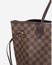 Bolso Louis Vuitton Damier Ebene Neverfull MM