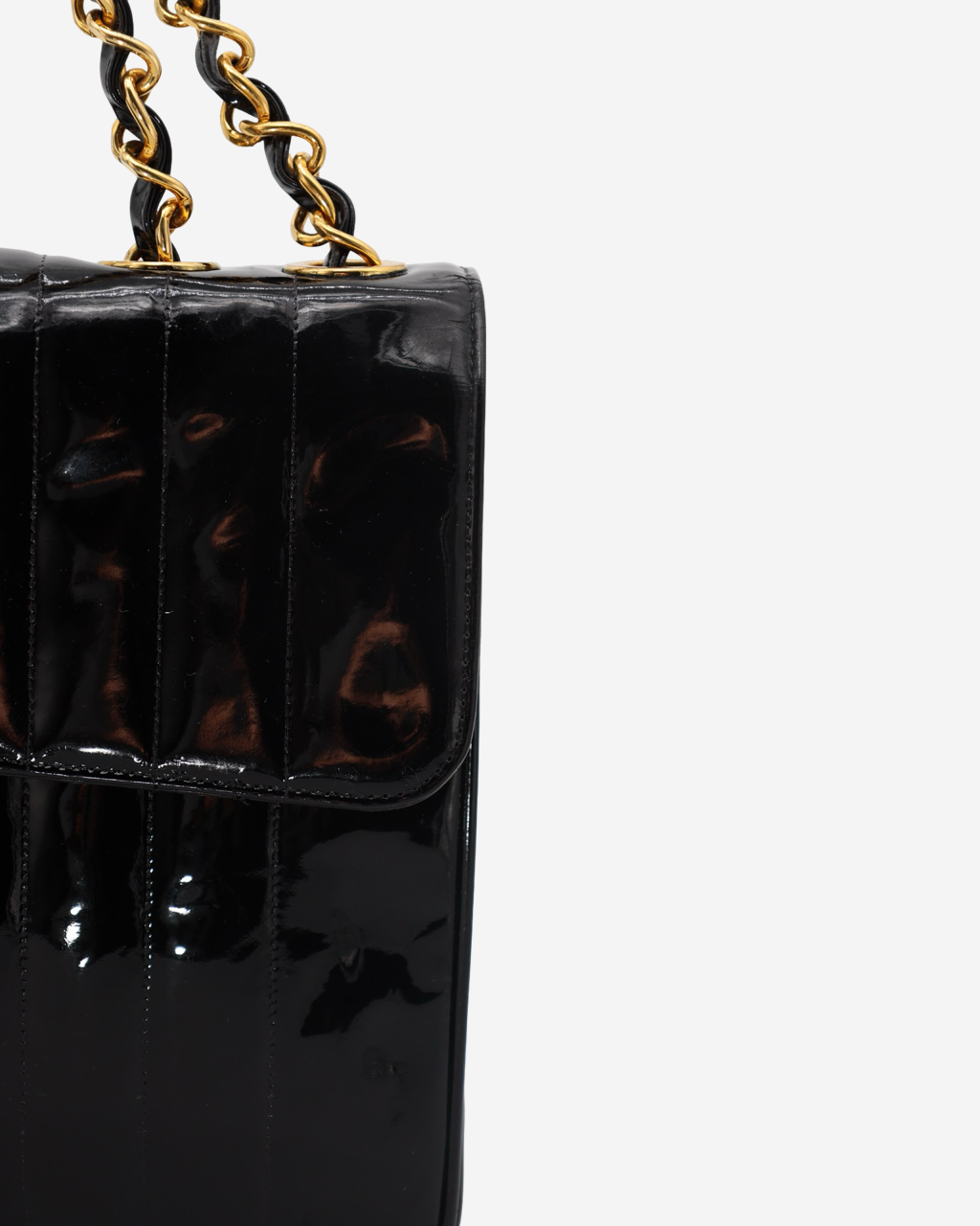 Chanel Mademoiselle Jumbo Vernis Bag