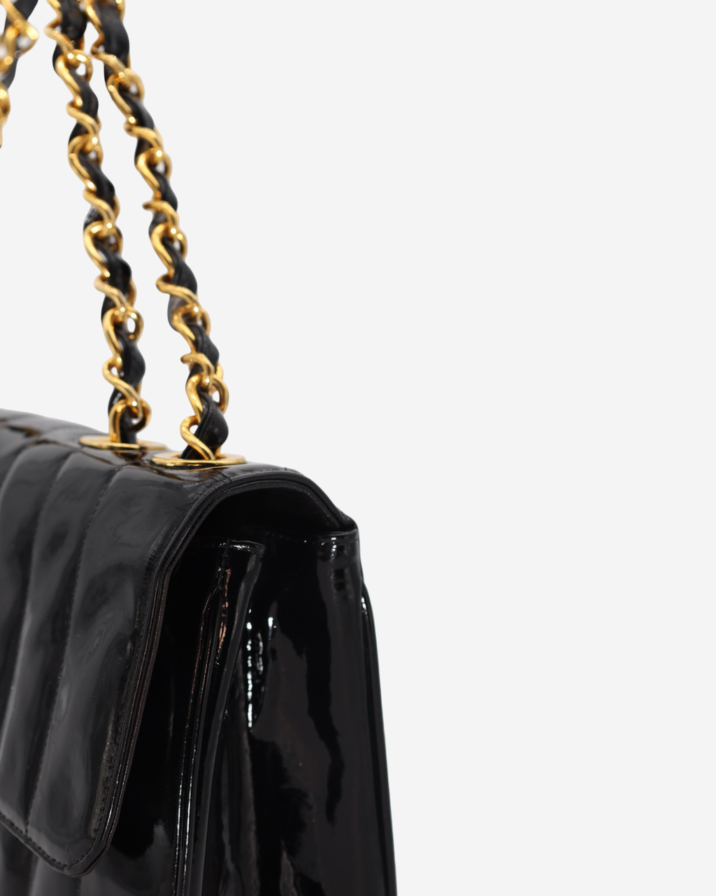 Chanel Mademoiselle Jumbo Vernis Bag