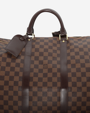 Bolsa Louis Vuitton Keepall Bandouliere 55 Damier 2016