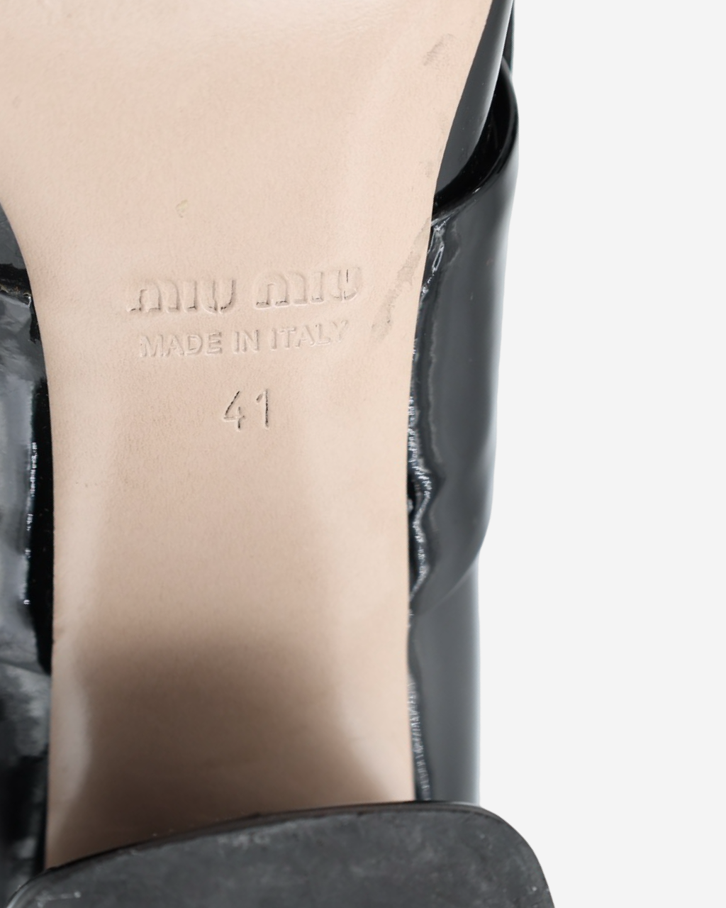 Botines Miu Miu Hebilla 41