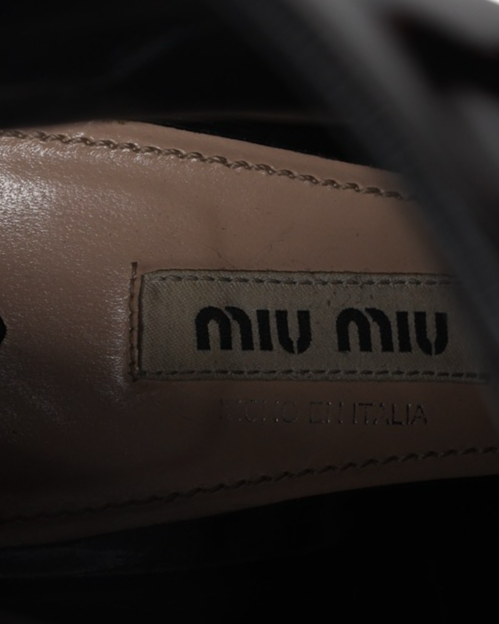 Botines Miu Miu Hebilla 41